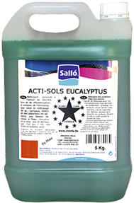 EST-052 ACTI-SOLS EUCALYPTUS 5 L - Nettoyant général à l’action de désinfection et désodorisation